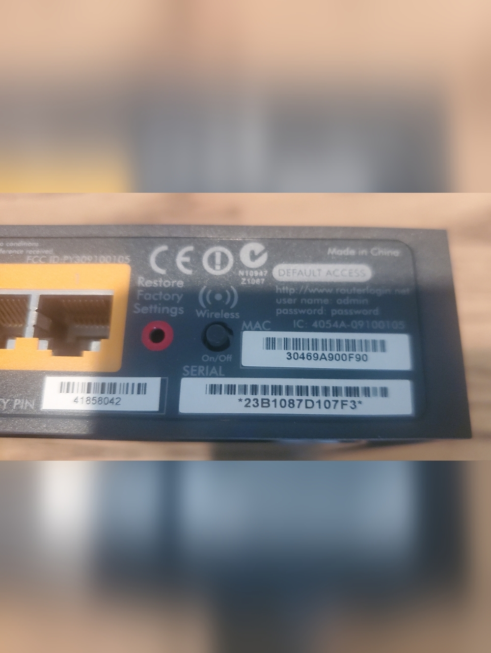 Netgear - Wireless Router - Model# N300 WNR2000 v2 - Picture 5 of 6